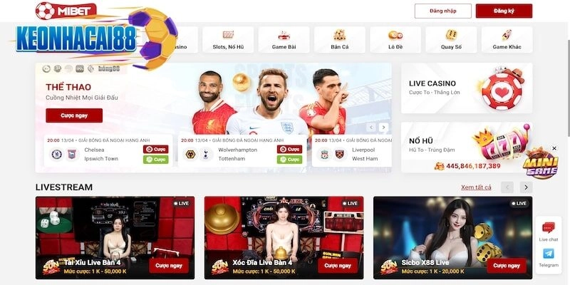 Một vài điểm nổi bật của nhà cái Mibet