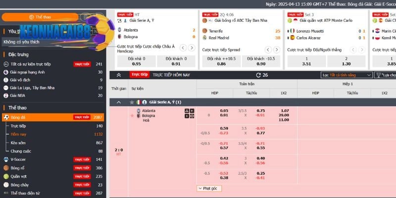 Kèo thể thao Vin88 luôn đảm bảo tính xanh chín